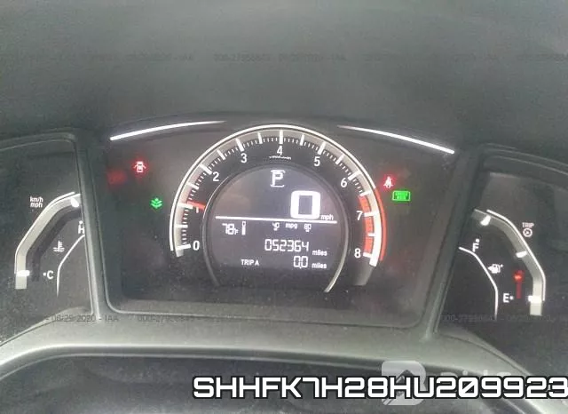 SHHFK7H28HU209923 фото 8