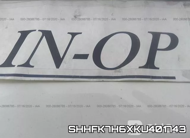 SHHFK7H6XKU401743 фото 8