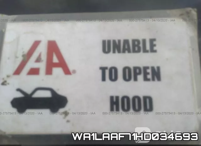 WA1LAAF71HD034693 фото 2