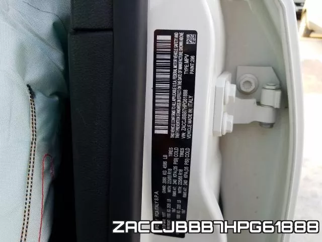 ZACCJBBB7HPG61888 фото 2