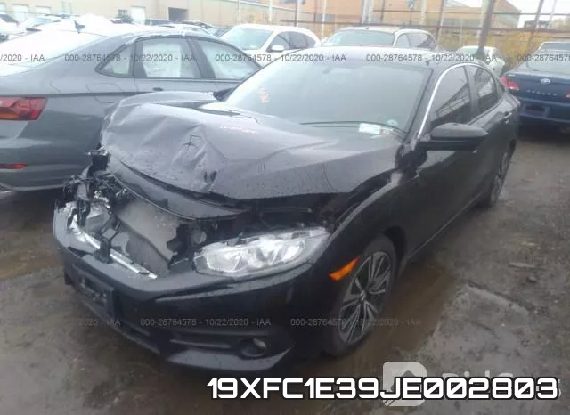 19XFC1E39JE002803 фото 3