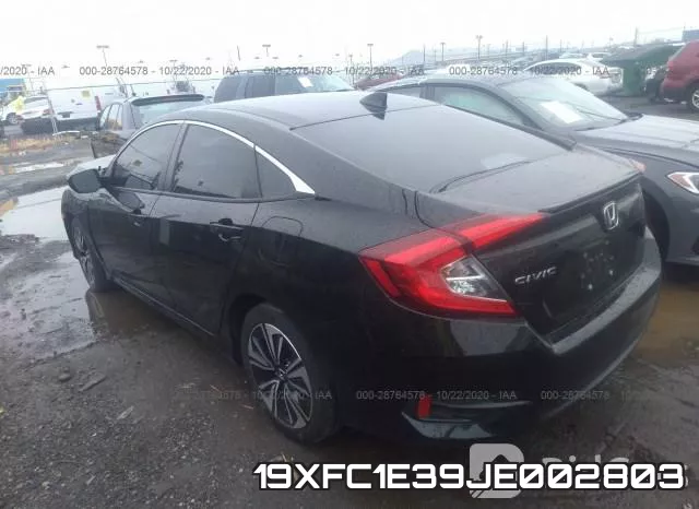 19XFC1E39JE002803 фото 4