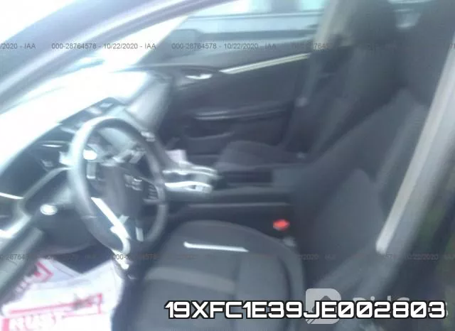 19XFC1E39JE002803 фото 6