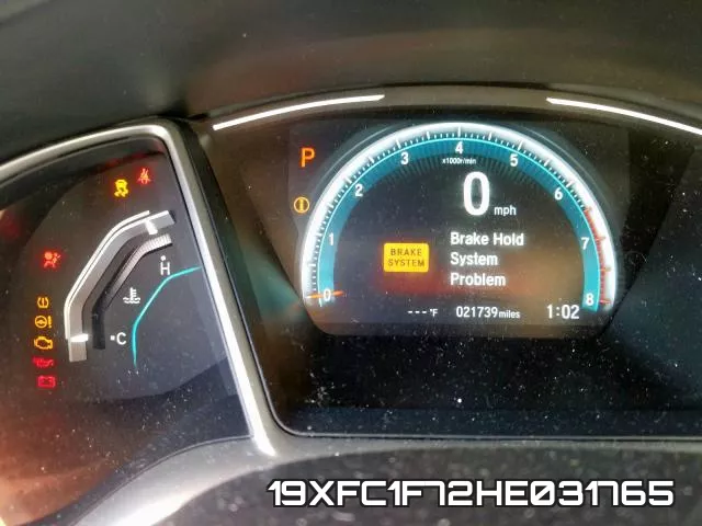 19XFC1F72HE031765 фото 9