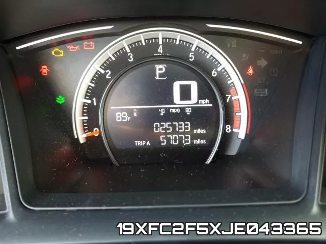 19XFC2F5XJE043365 фото 9