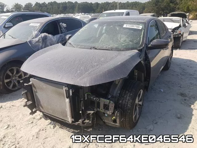 19XFC2F64KE046546 фото 3