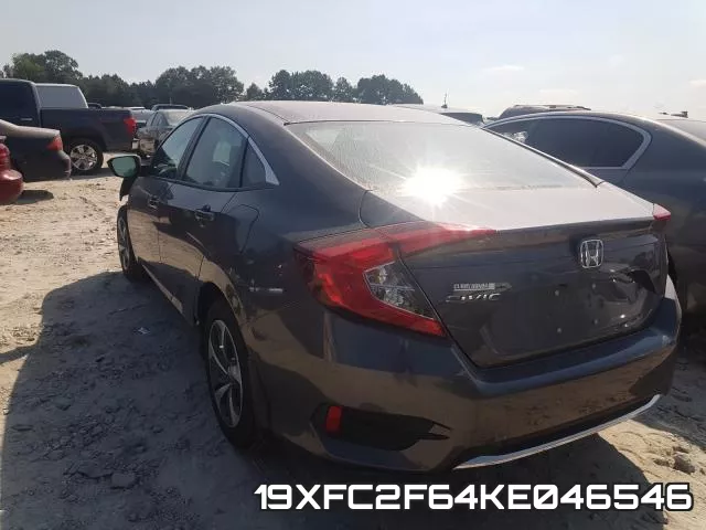19XFC2F64KE046546 фото 4