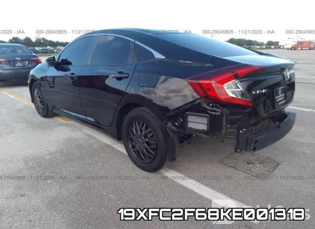 19XFC2F68KE001318 фото 4