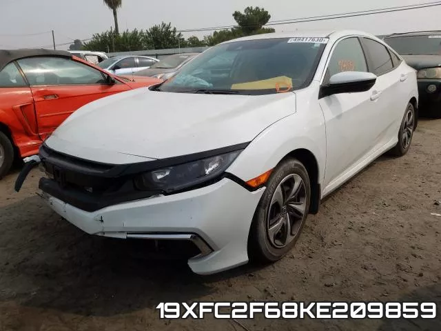 19XFC2F68KE209859 фото 3