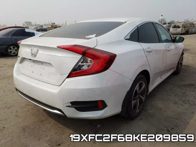 19XFC2F68KE209859 фото 5