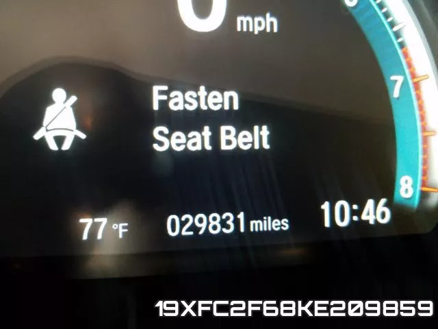 19XFC2F68KE209859 фото 9