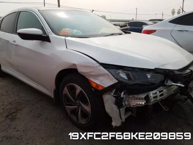 19XFC2F68KE209859 фото 10