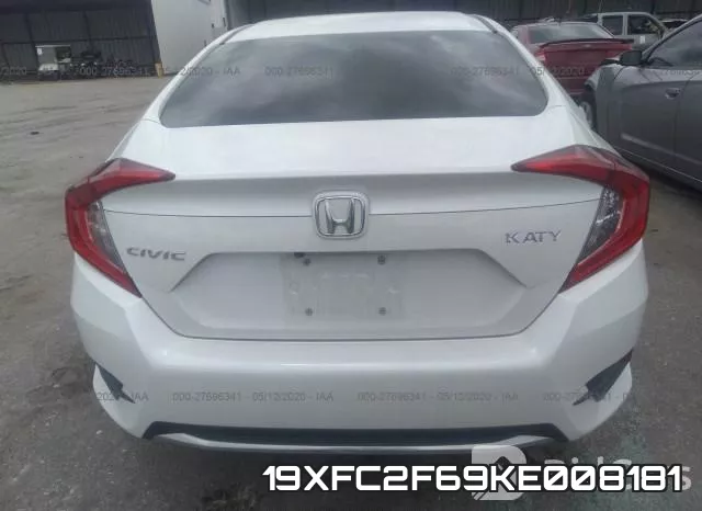 19XFC2F69KE008181 фото 7