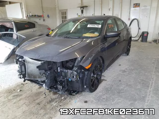 19XFC2F81KE023677 фото 3