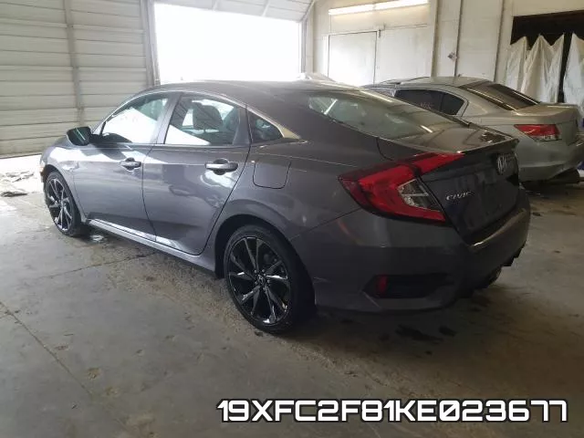 19XFC2F81KE023677 фото 4