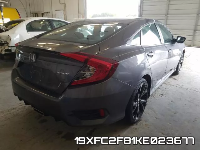 19XFC2F81KE023677 фото 5