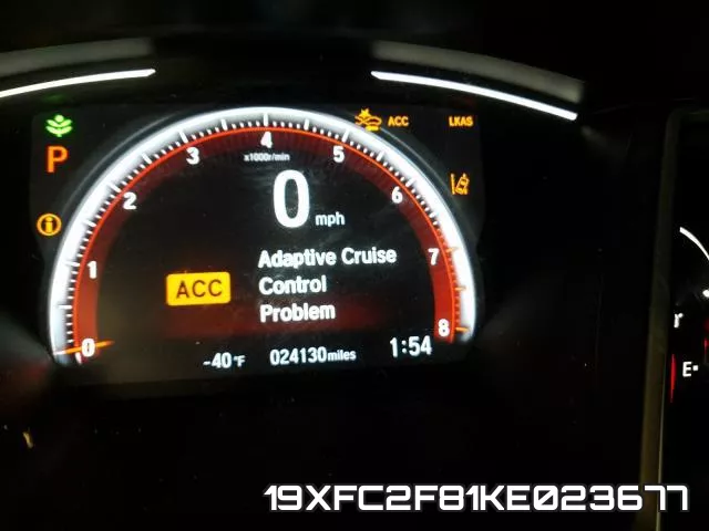 19XFC2F81KE023677 фото 9