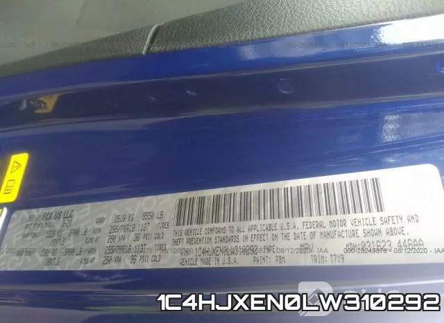 1C4HJXEN0LW310292 фото 10