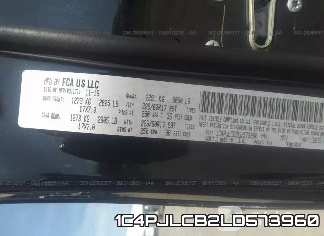 1C4PJLCB2LD573960 фото 10