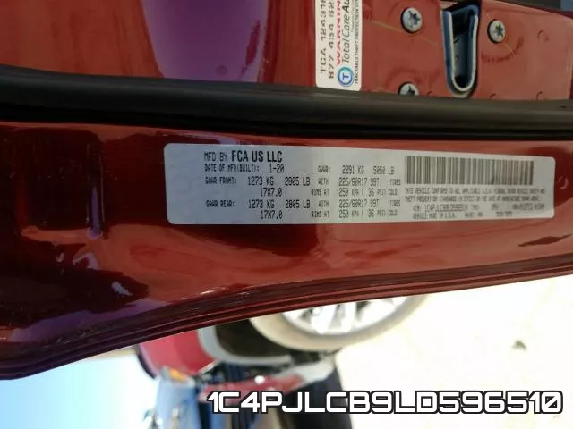 1C4PJLCB9LD596510 фото 2