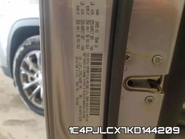 1C4PJLCX7KD144209 фото 2