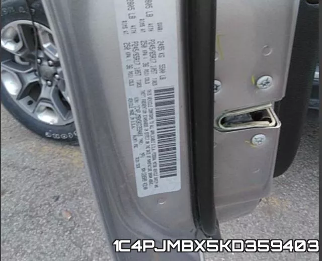 1C4PJMBX5KD359403 фото 2