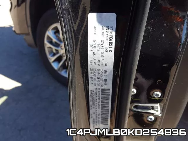 1C4PJMLB0KD254836 фото 2