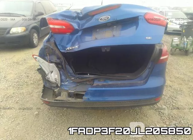 1FADP3F20JL205850 фото 7