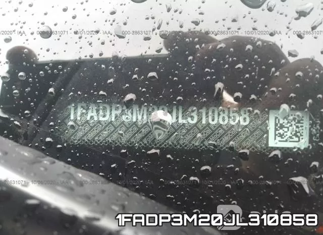 1FADP3M20JL310858 фото 10