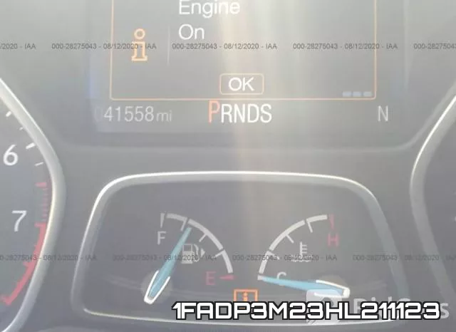 1FADP3M23HL211123 фото 8