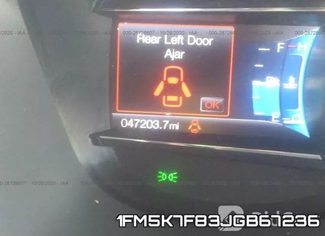1FM5K7F83JGB67236 фото 8