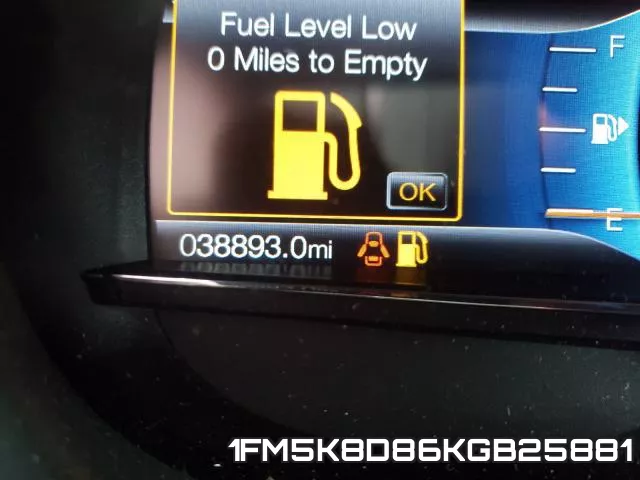 1FM5K8D86KGB25881 фото 9