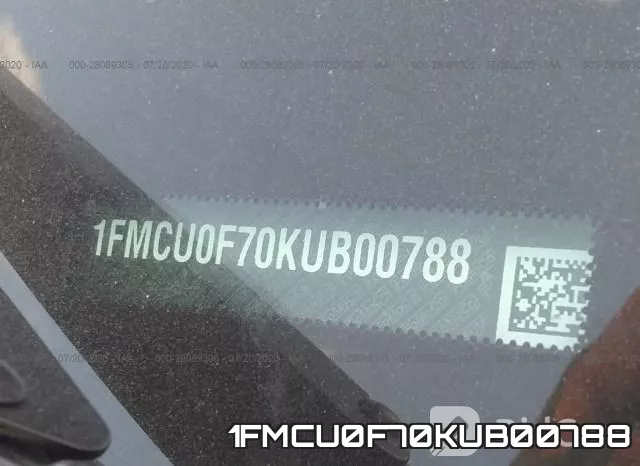 1FMCU0F70KUB00788 фото 10