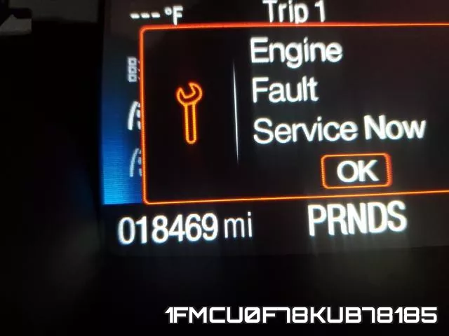 1FMCU0F78KUB78185 фото 9