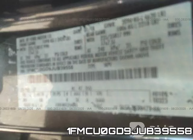1FMCU0GD9JUB39558 фото 10