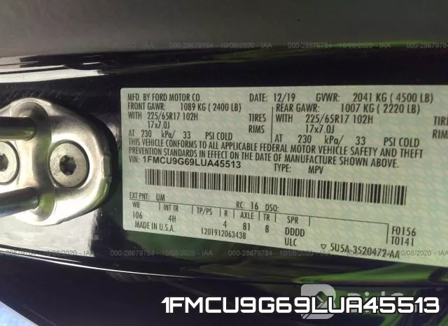 1FMCU9G69LUA45513 фото 10