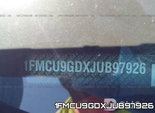 1FMCU9GDXJUB97926 фото 10