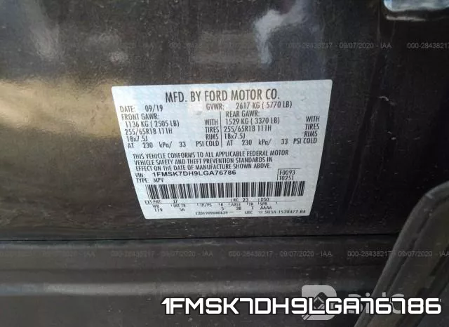 1FMSK7DH9LGA76786 фото 9