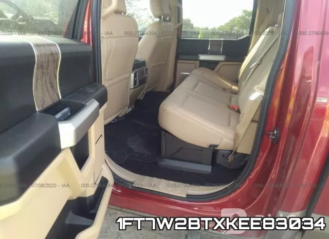 1FT7W2BTXKEE83034 фото 9