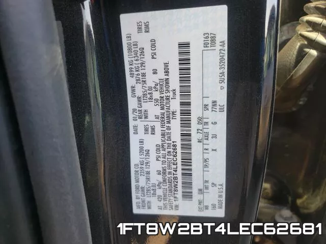 1FT8W2BT4LEC62681 фото 2