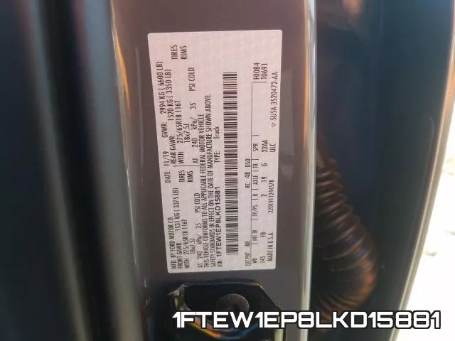 1FTEW1EP8LKD15881 фото 2