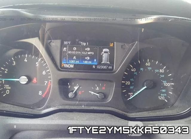 1FTYE2YM5KKA50343 фото 8