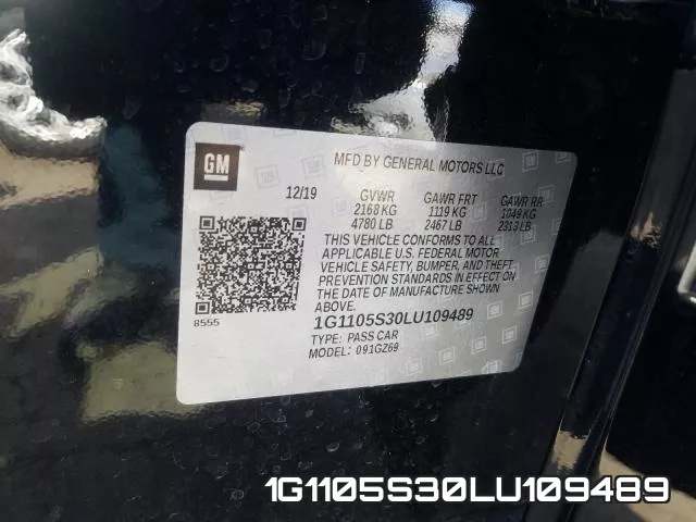 1G1105S30LU109489 фото 2