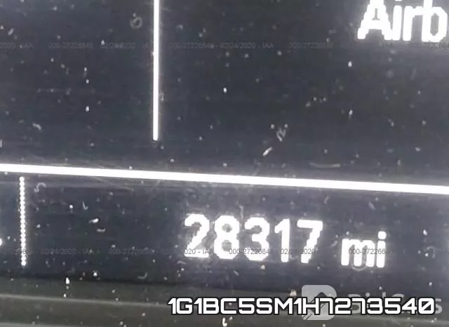 1G1BC5SM1H7273540 фото 8