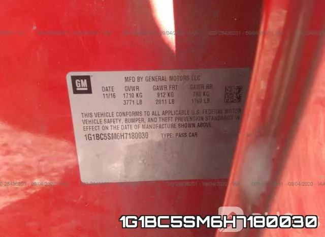 1G1BC5SM6H7180030 фото 10