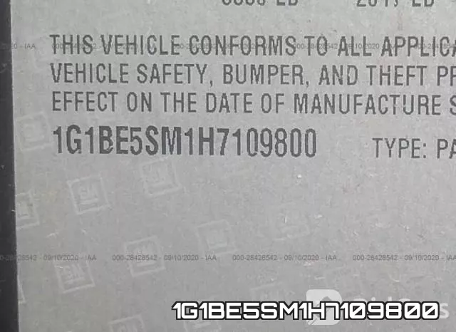 1G1BE5SM1H7109800 фото 10