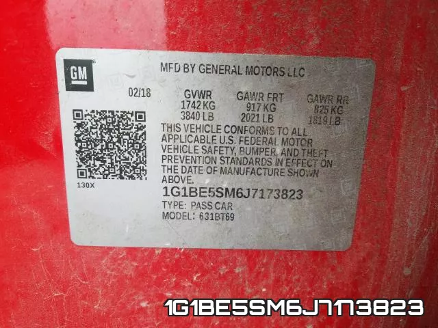 1G1BE5SM6J7173823 фото 9