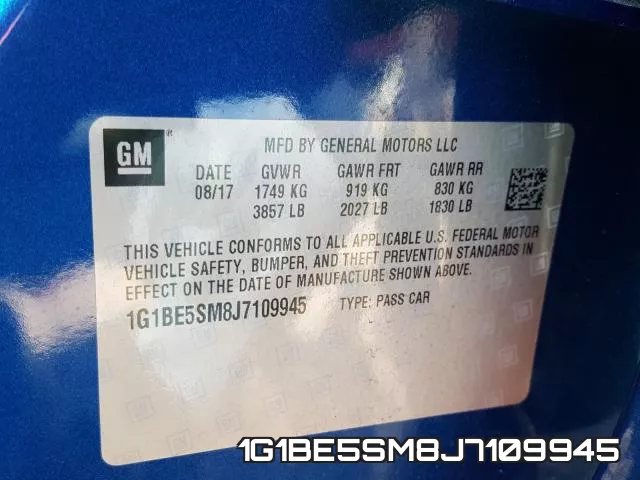 1G1BE5SM8J7109945 фото 2