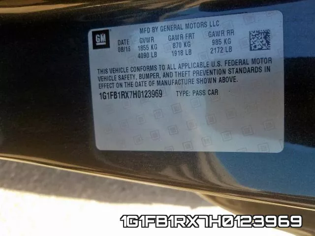 1G1FB1RX7H0123969 фото 2