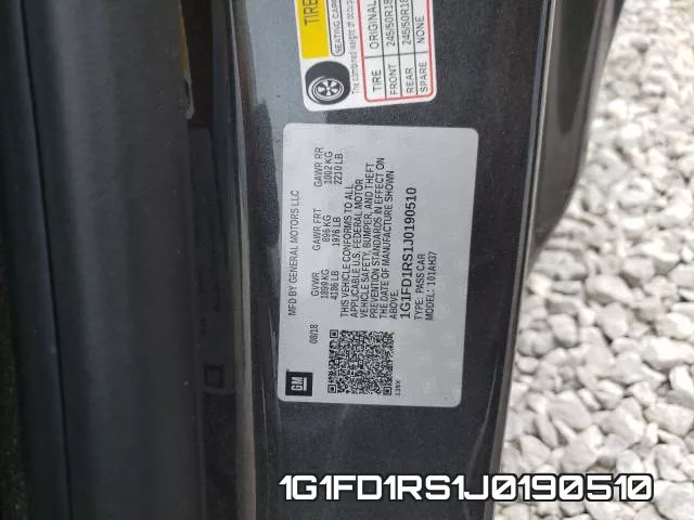 1G1FD1RS1J0190510 фото 2
